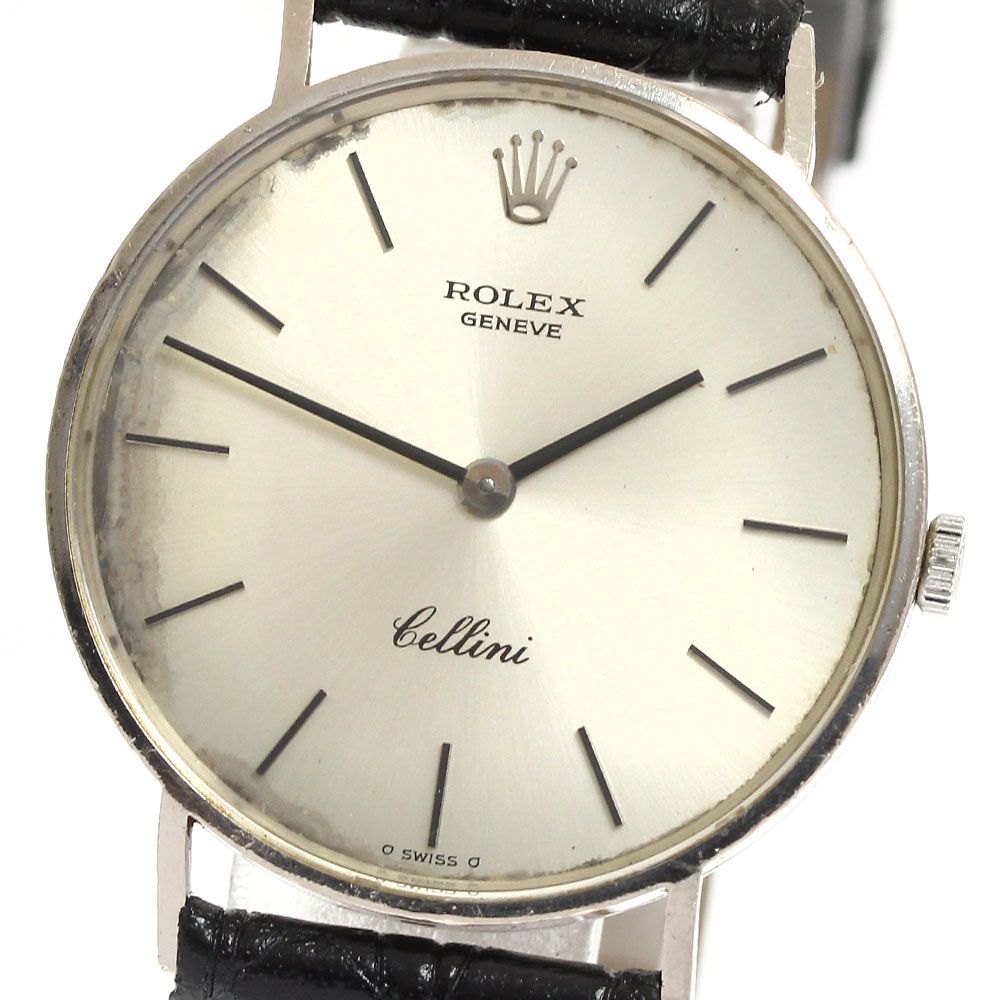 ロレックス ROLEX 3833 チェリーニ K18WG cal.1600 手巻き メンズ_886933