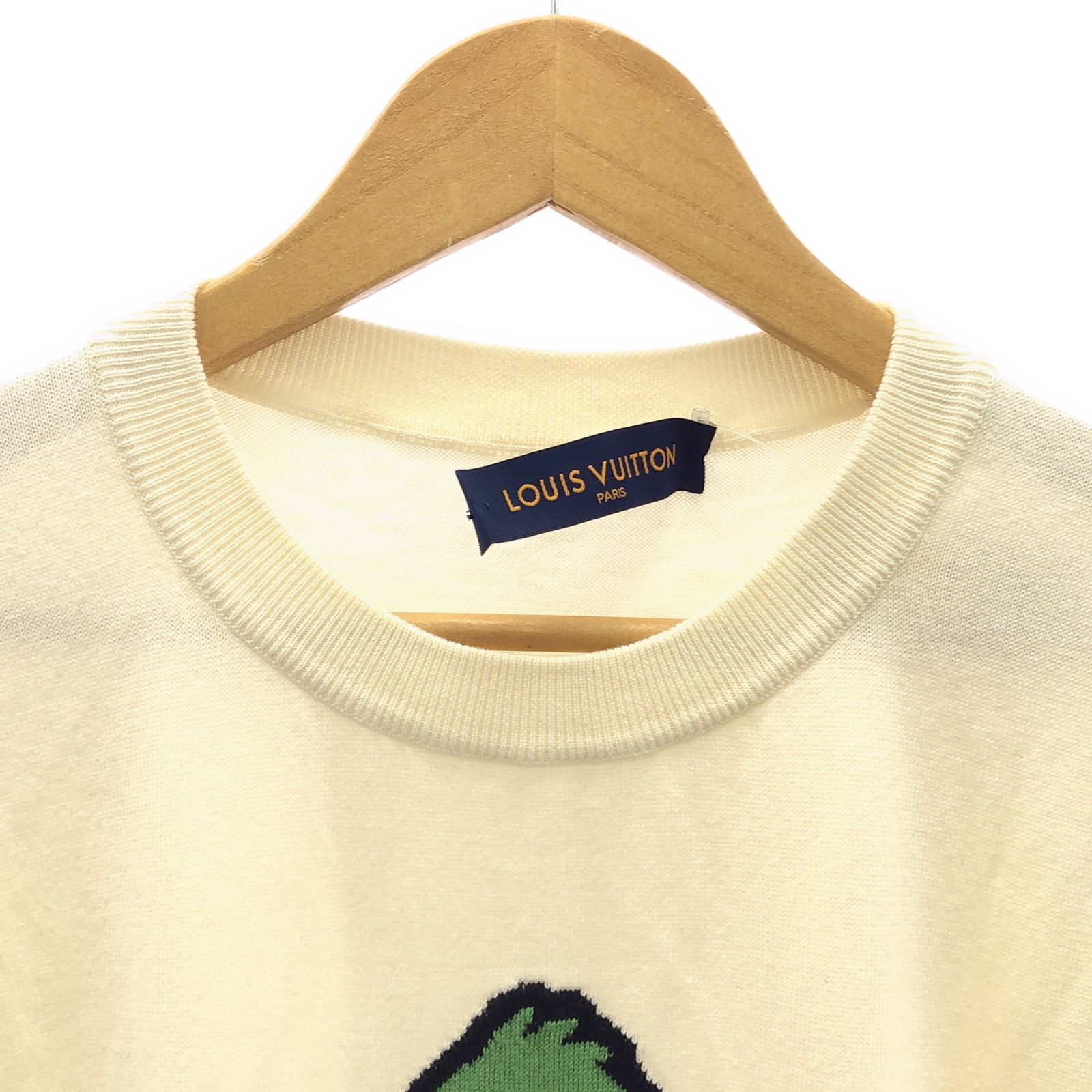 LOUIS VUITTON NIGO squared LV logo sweatshirt L size RM202M