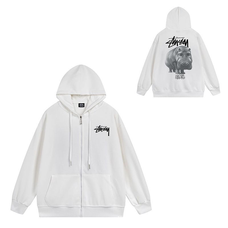 新品未使用」STUSSY トップス パーカー フード付き 薄手 メンズ レディース 長袖 アウター 秋服 春服 ジップパーカー おしゃれ ゆったり  かっこいい ステューシー ファスナー オシャレ トップス 男女兼用 通勤 通学 - メルカリ