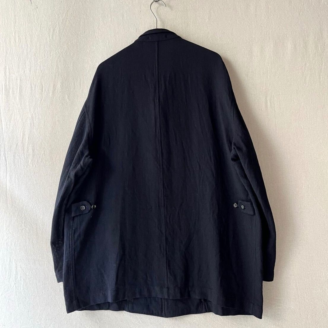 AD1994 COMME des GARCONS HOMME ウール ジャケット / M ネイビー