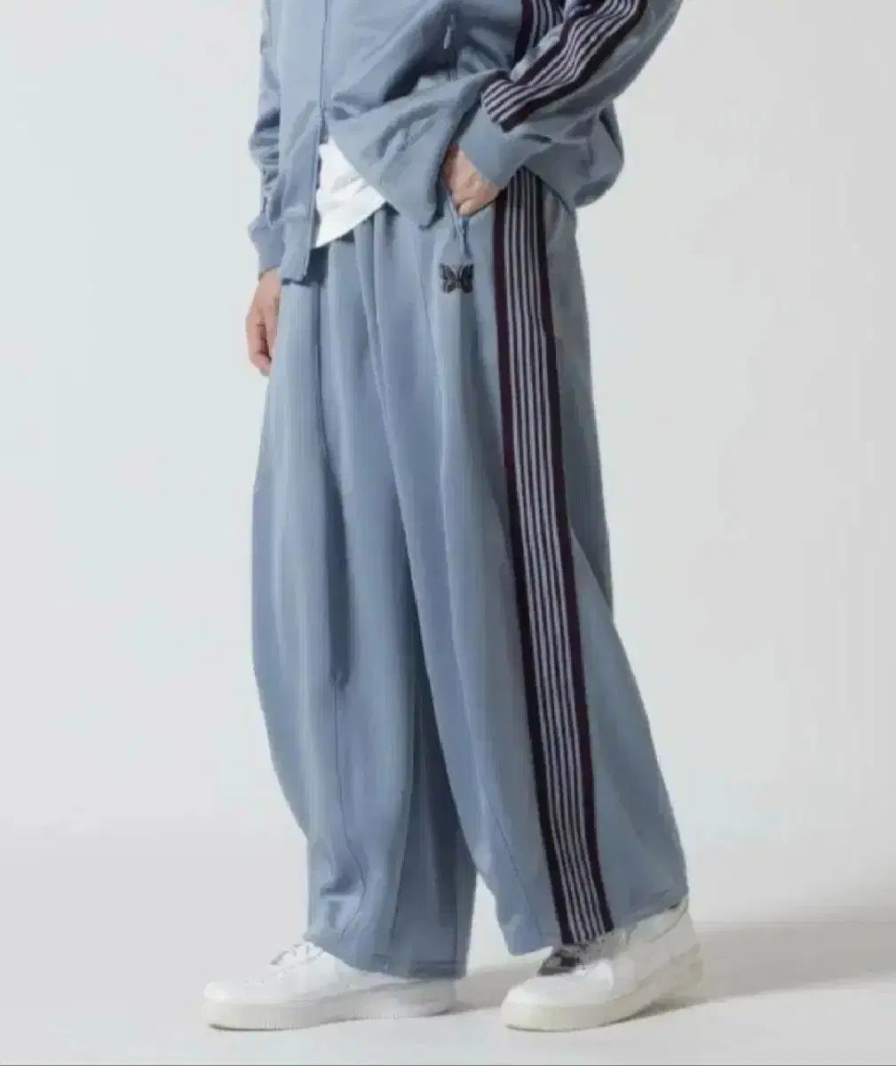 NEEDLES ニードルズ HDトラックパンツ ソックス ブルー XSサイズ 未開封 NEEDLES