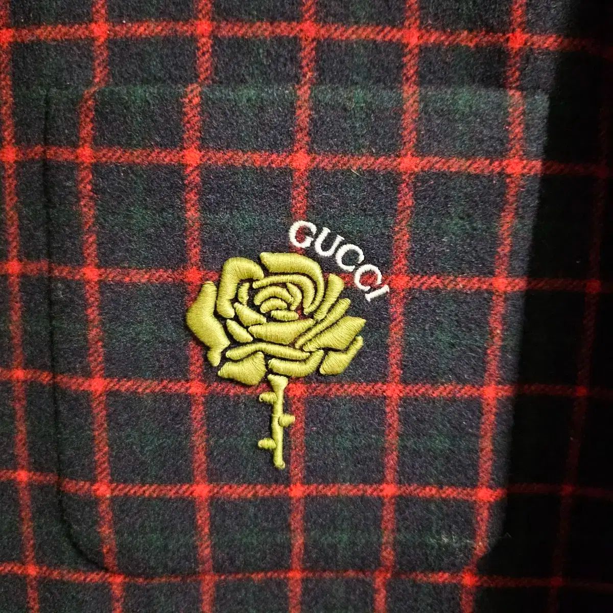 GUCCI(グッチ) 25 年 新作 ローズ刺繍 ウールジャケット 新品