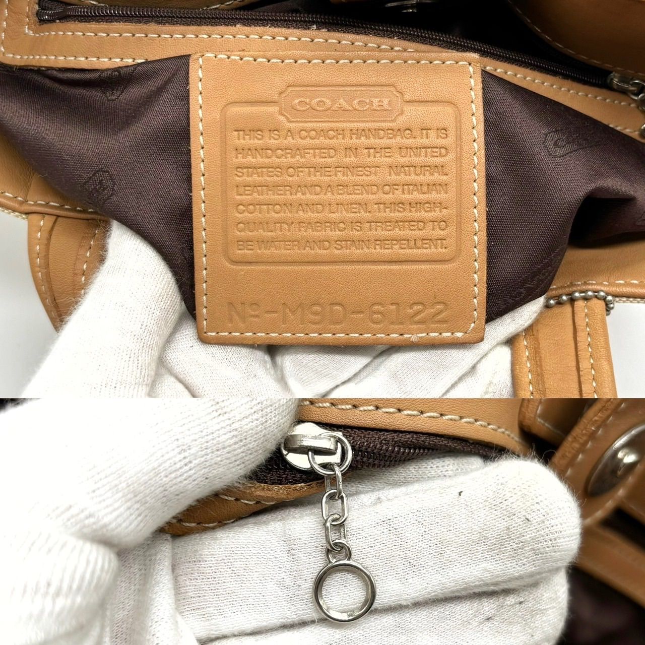 ✨良品✨ COACH コーチ トートバッグ ハンドバッグ ロゴ型押し