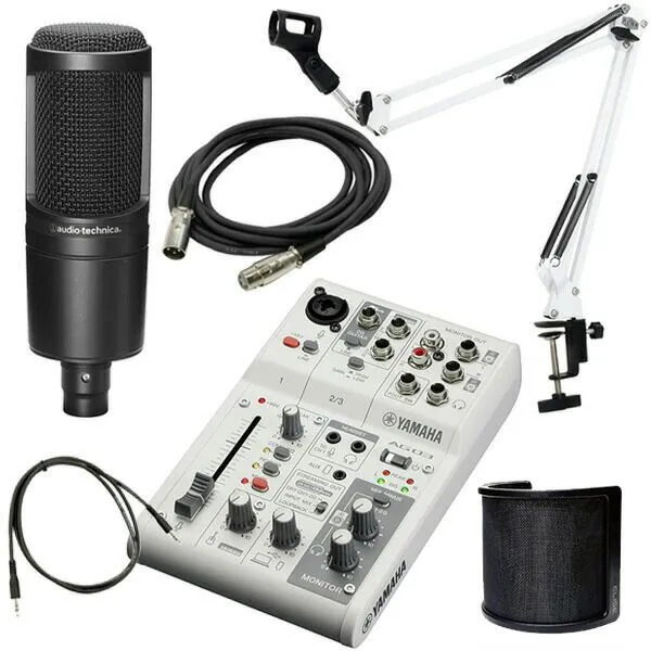 タイムセール！ 別売りOK YAMAHA AG03mk2 YCM01配信セット タイム