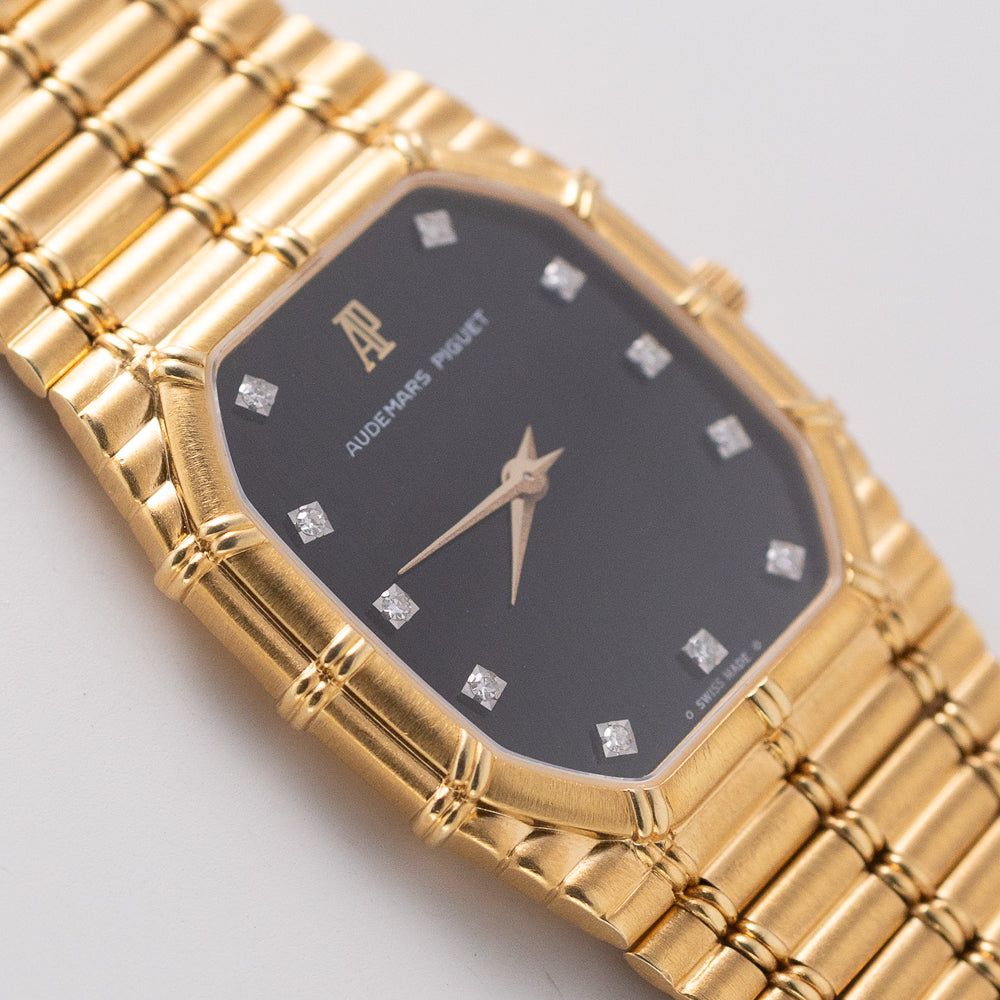 AUDEMARS PIGUET BAMBOO Black Diamond Dial RARE Audemars Piguet - Main Image