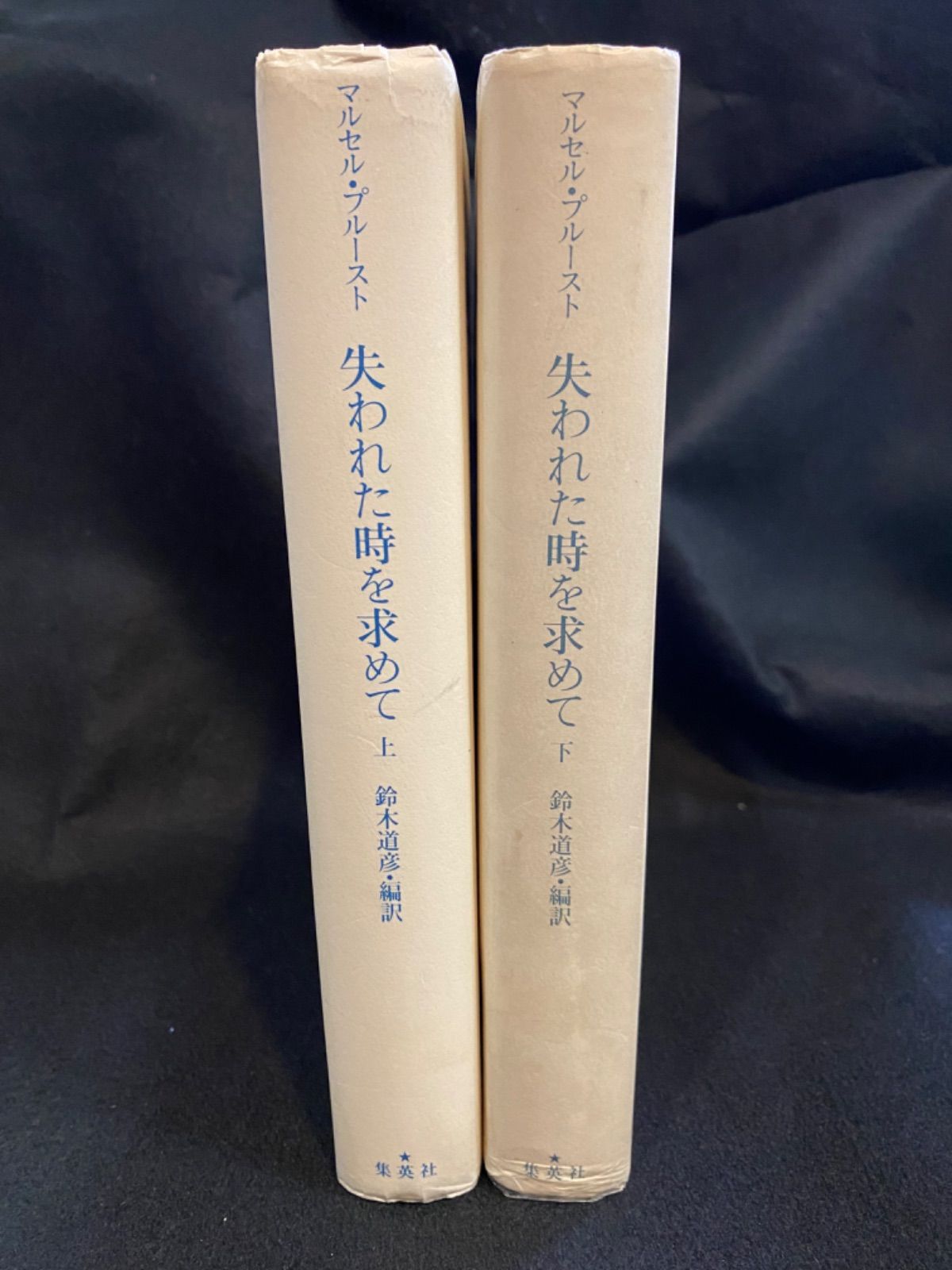 単行本・上下2冊】『失われた時を求めて』（抄訳版、上下2冊