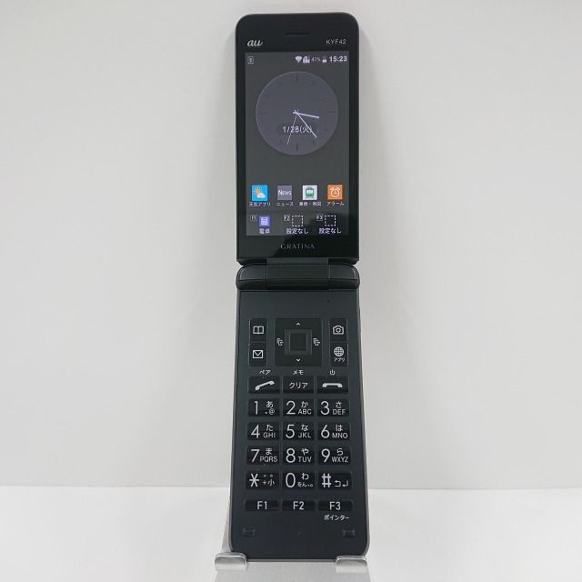 GRATINA KYF42 au ブラック 送料無料 本体 c09698
