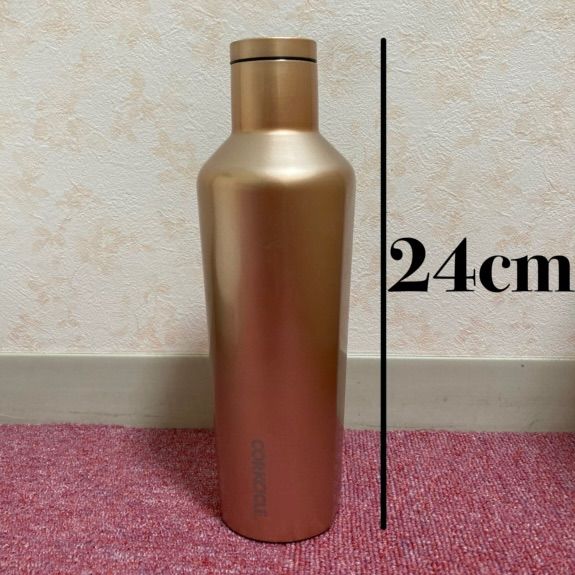 ✨定価5443円‼️✨ Corkcicle コークシクル canteen キャンティーン 470ml 2016 コパー  ピンク 水筒 真空断熱 ボトル カッパー 16oz 保冷 保温 直飲み スクリューキャップ パッキン一体型 熱湯可