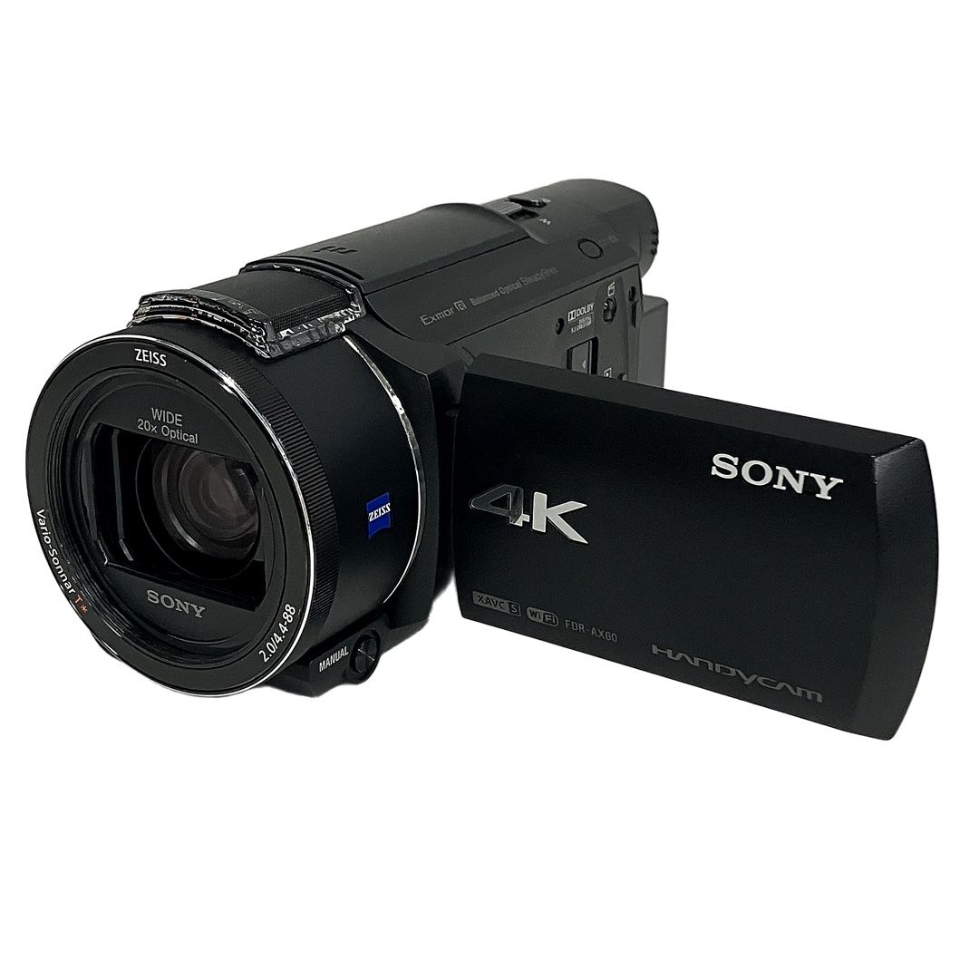 SONY FDR-AX60 4K ビデオカメラ 空間光学手ブレ補正 ハンディカム ソニー 撮影 映像 S10452550