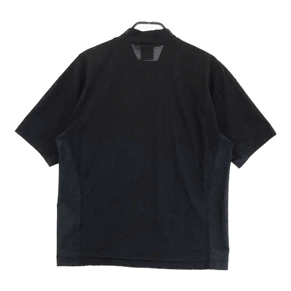 サイズ 48 MARK-LONA マークアンドロナ モデル モックネック半袖Tシャツ ブラック系 240101348914 ゴルフウェア メンズ ストスト