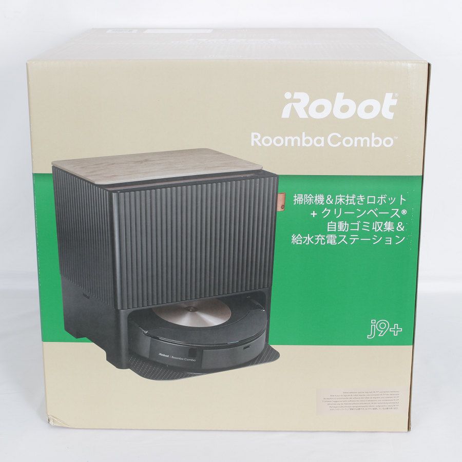 新品未開封】iRobot ルンバ コンボ j9+ c975860 ロボット掃除機 j9 