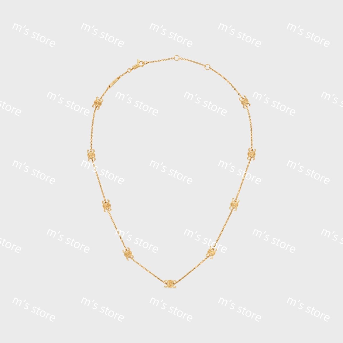 CÉLINE ゴールドノット　ネックレス 楽天市場】CELINEセリーヌ 46H84 6BRA 35OR KNOT NECKLACE