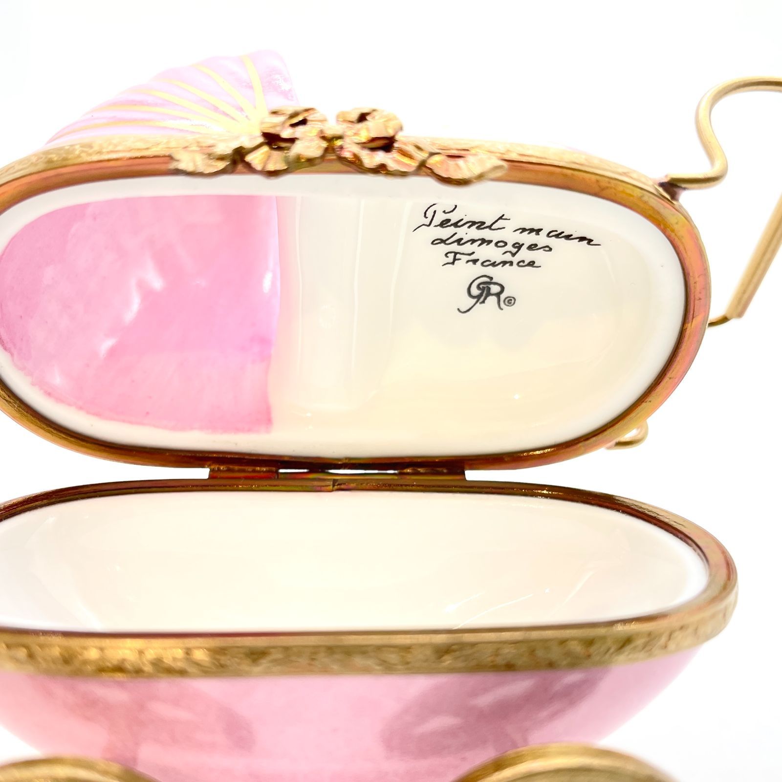 トリンケットボックス リモージュ磁器 小箱 | Brocante de La Cocotte