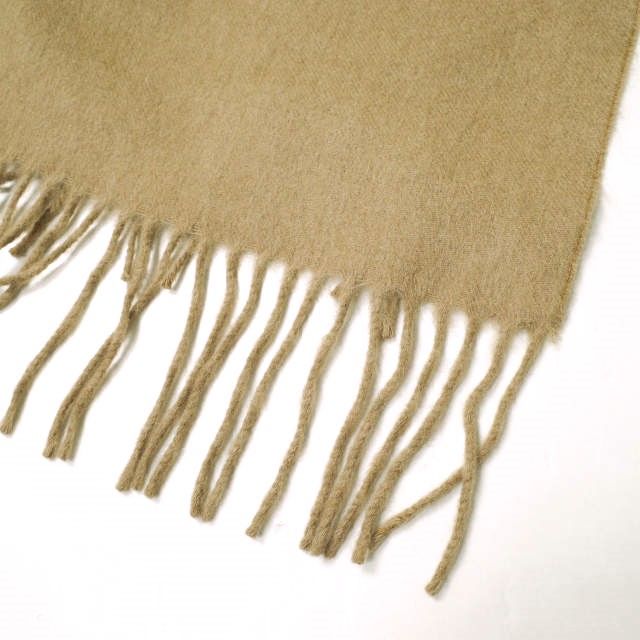 auralee camel大判マフラー AURALEE オーラリー BABY CAMELHAIR WIDE STOLE ベビーキャメル