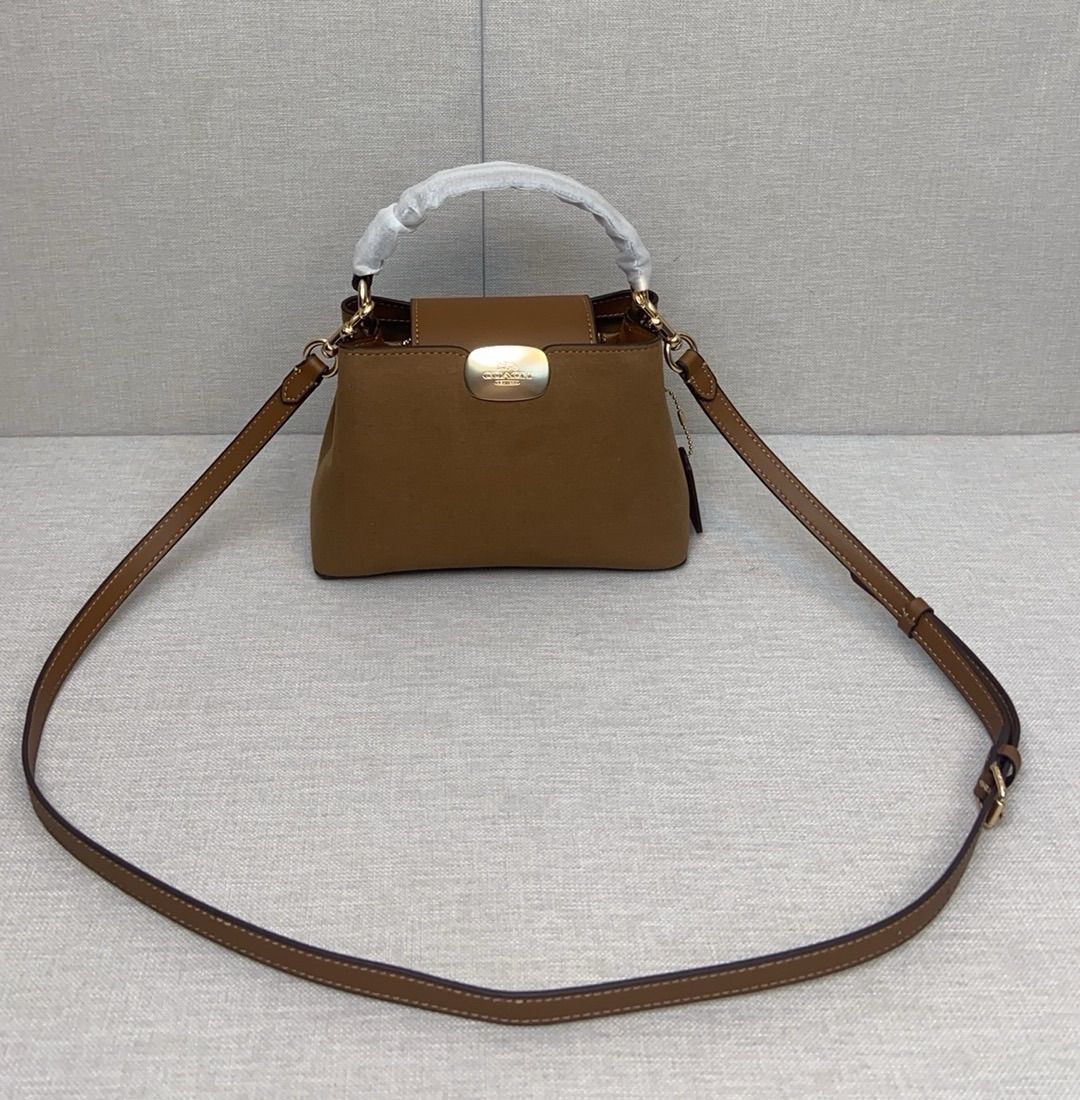 コーチ CW181 エリザ ハンド クロスボディバッグ ブラウン - メルカリ 