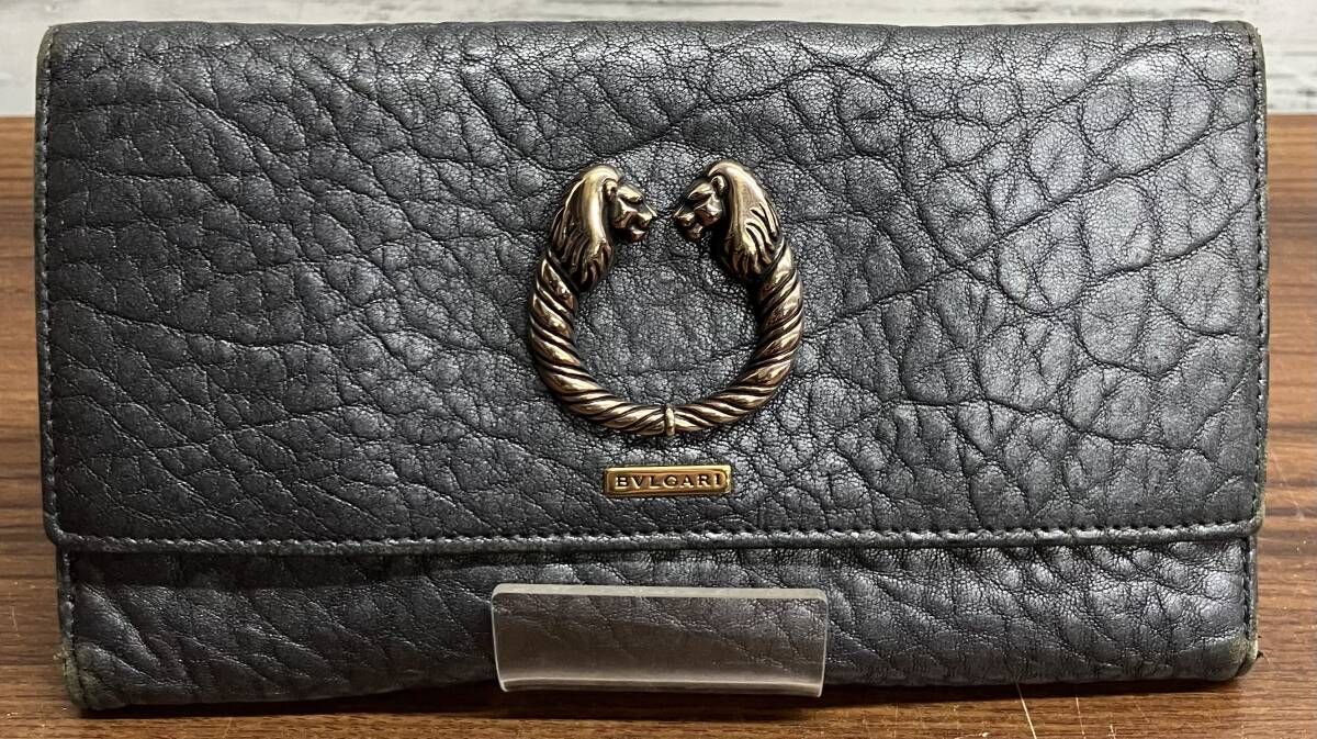 BVLGARI ブルガリ レオーニ 長財布 L1E1032475 ブラック