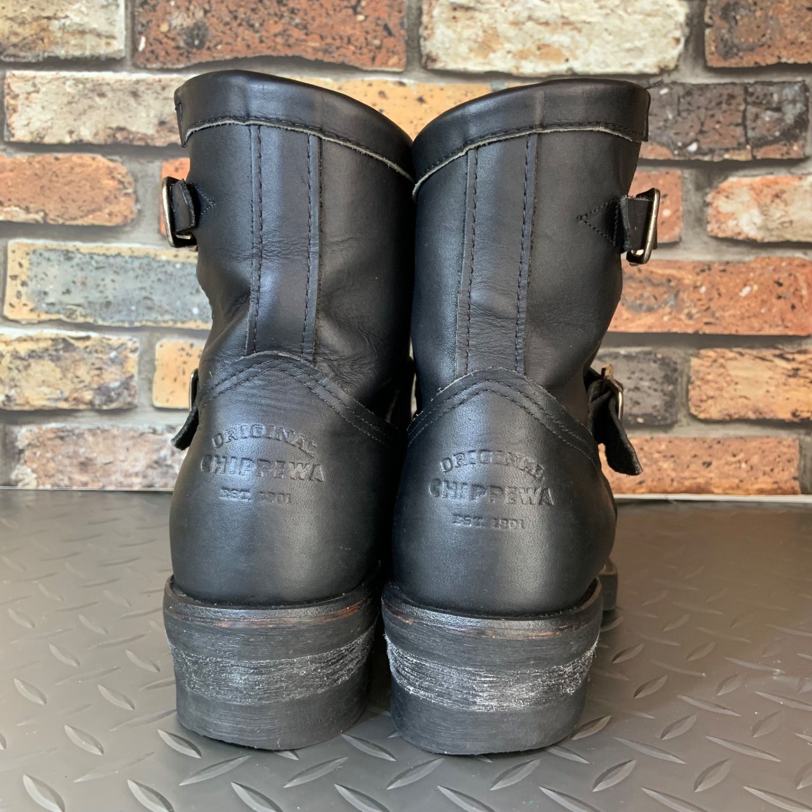 ☆Chippewa ショートエンジニアブーツ US7E (24K14-CHIP-7) チペワ