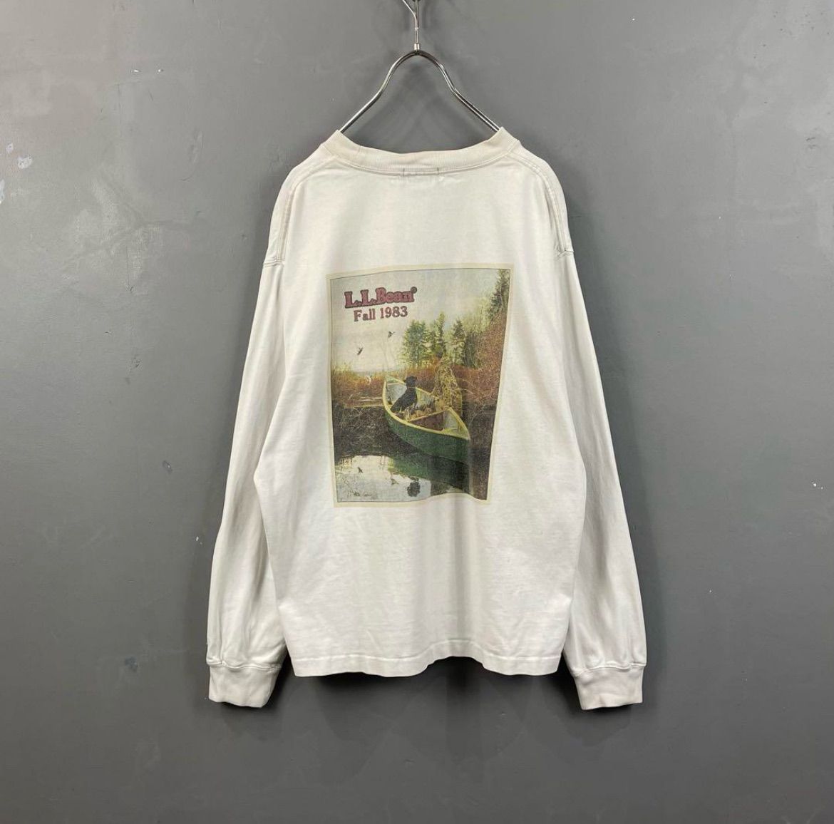 L.L.Bean Union Fall 1983 エルエルビーン 長袖 ロングスリーブ Tシャツ ロンT ユニオン フォール 【美品】L.L.Bean オックスフォードシャツ　15-REG