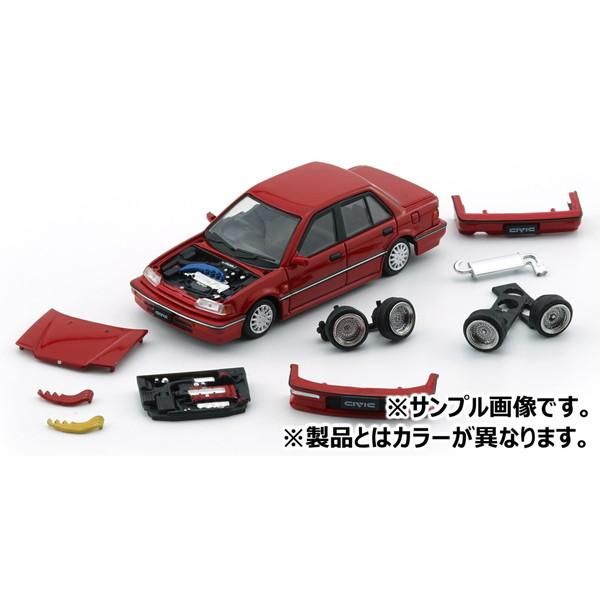 BMC ホンダ　シビック　EFC カスタム　ミニカー　3台セット 楽天市場】BM CREATIONS 1/64 ホンダ シビック EF2 1991 レッド