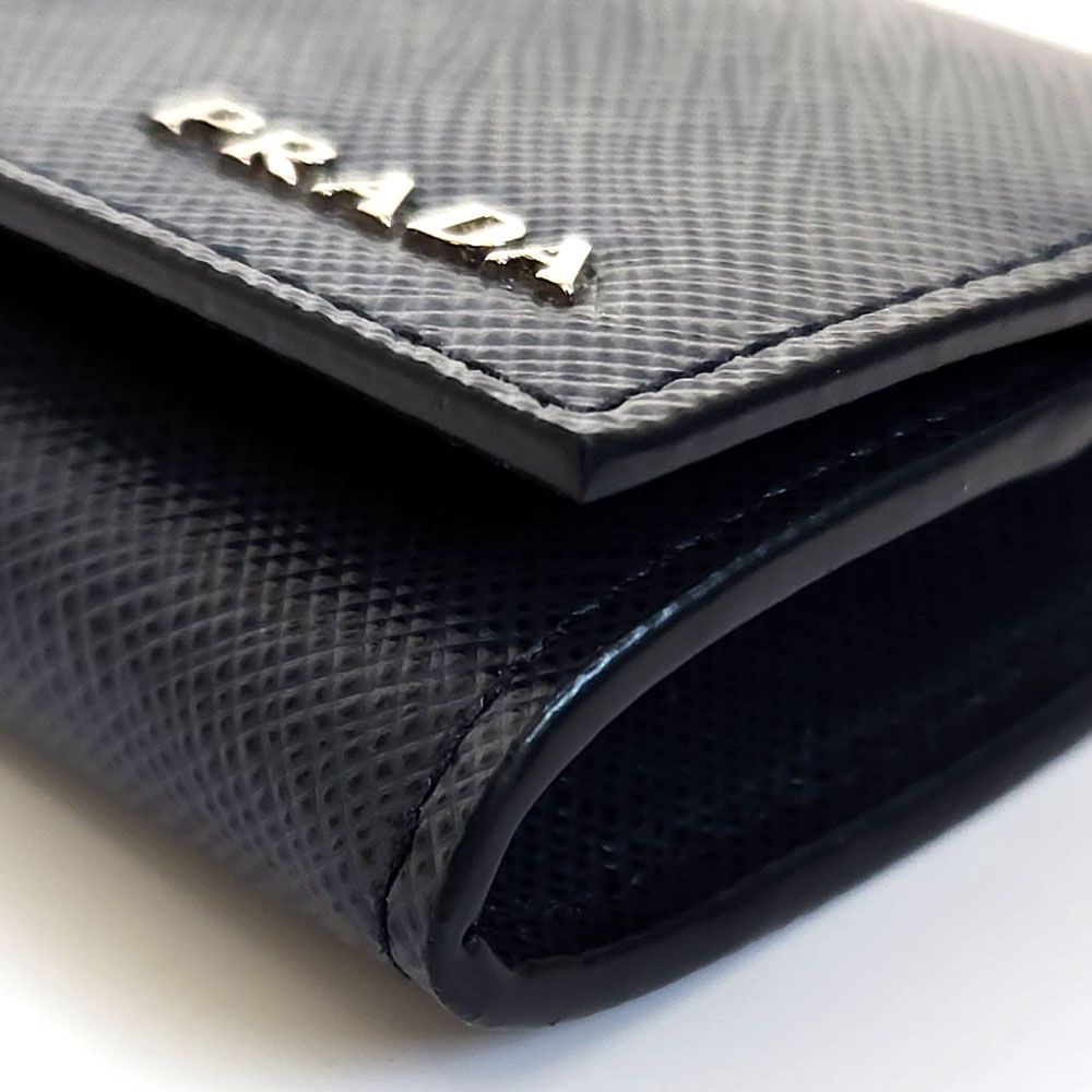 プラダ PRADA コインケース 2MM935 ネイビー サフィアーノレザー