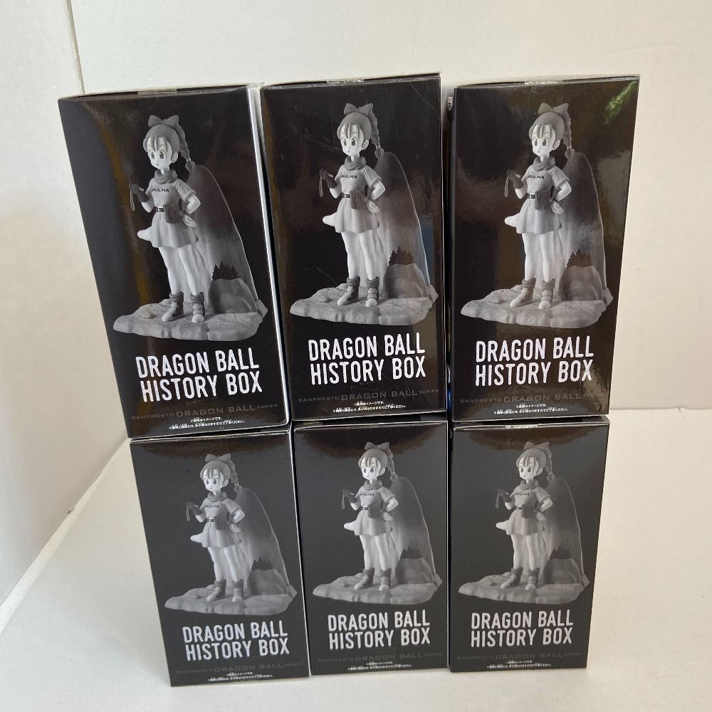 ドラゴンボール History Box ブルマ フィギュア6体セット 03w19101 ドラゴンボール HISTORY BOX ブルマ 6体セット
