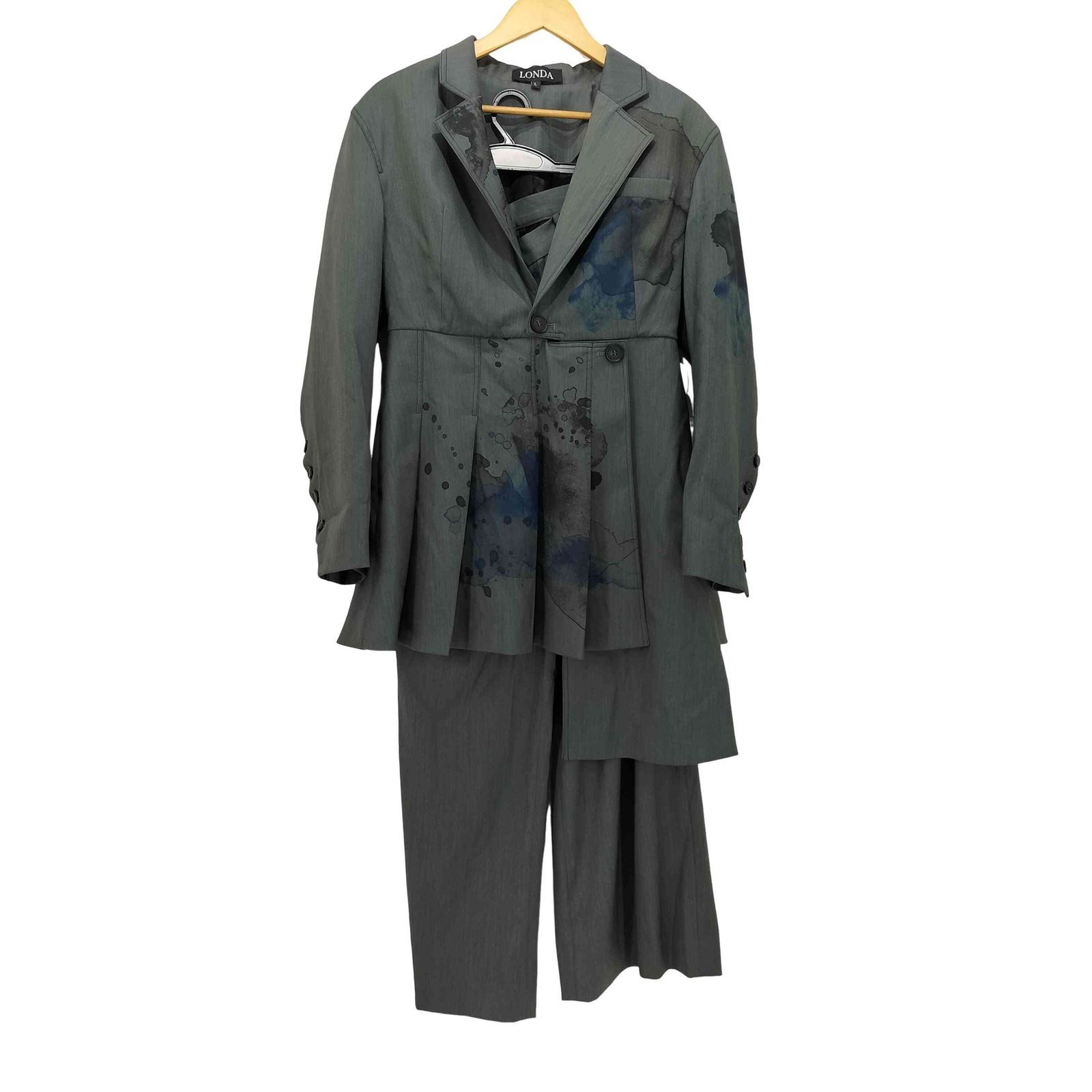 LONDA セットアップ ロンダ LONDA ペイント デザイン セットアップ レディース L