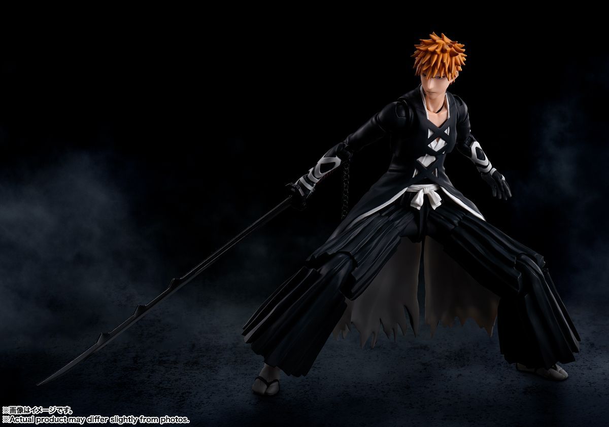 【新品未開封】BLEACH 千年血戦篇 S.H.Figuarts 黒崎一護 -天鎖斬月-　ブリーチ　可動フィギュア　アクションフィギュア　バンダイ