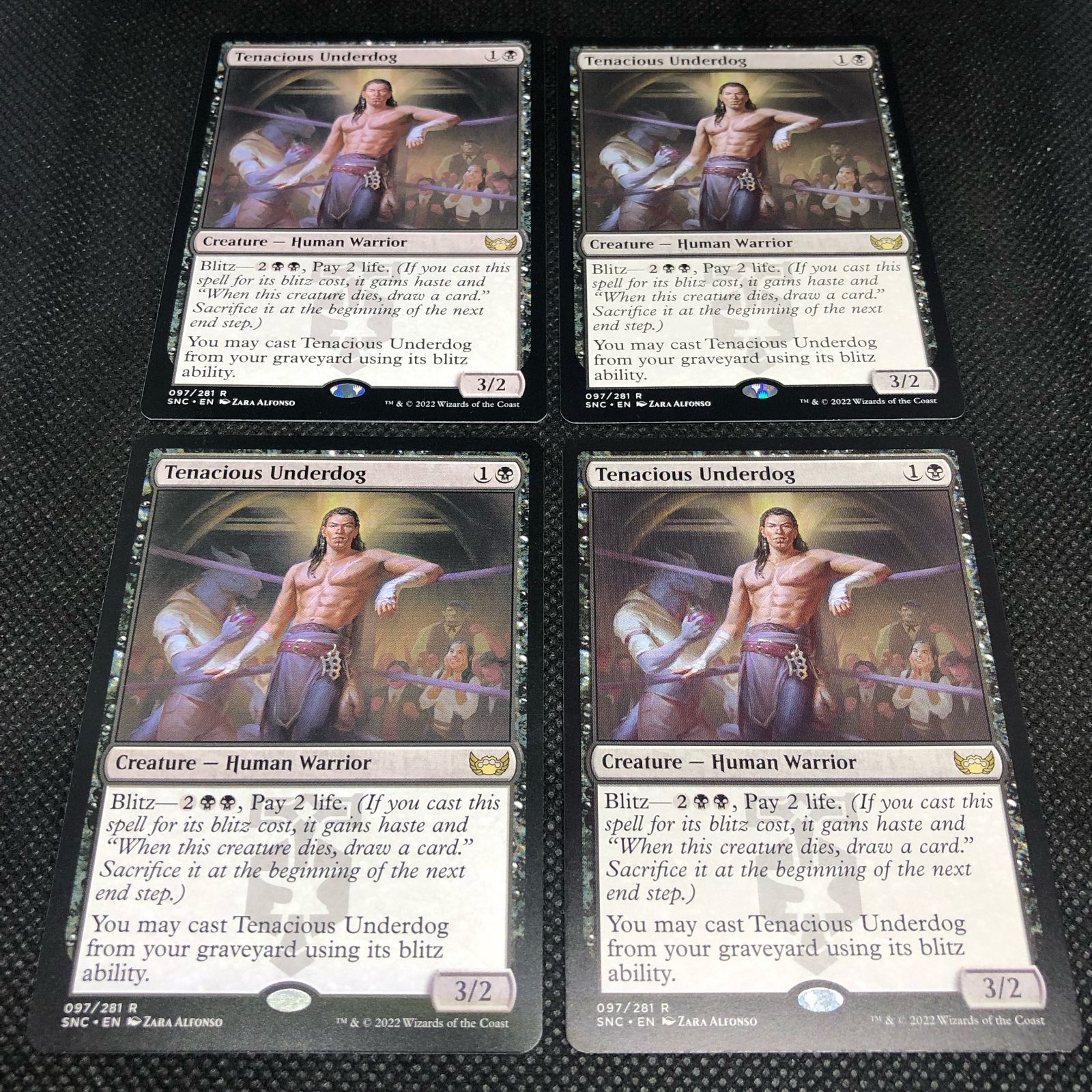 MTG しつこい負け犬 / Tenacious Underdog 英語版 4枚 - メルカリ