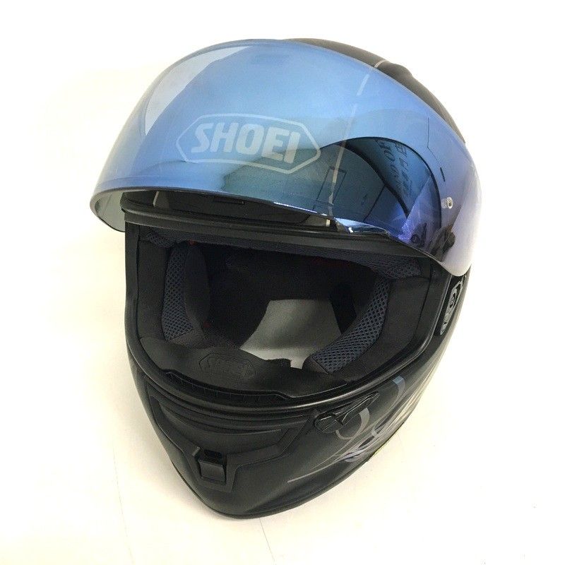SHOEI ショウエイ X-Fourteen X-14 KUJAKU フルフェイスヘルメット 除菌消臭済 XLサイズ ブラック グレー オートバイ ツーリング ライディング バイカー バイク用品 TA3518