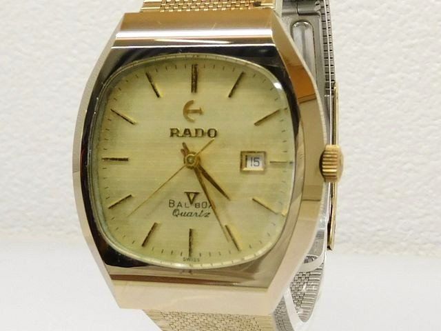 3F ジャンク品 RADO/ラドー BALBOA V バルボア 3針 Date デイト