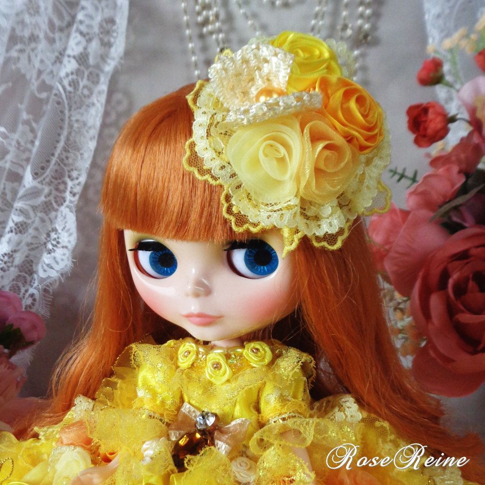 ベルサイユの薔薇 ロマンスフェアリーイエロー 豪華15段ボリューム