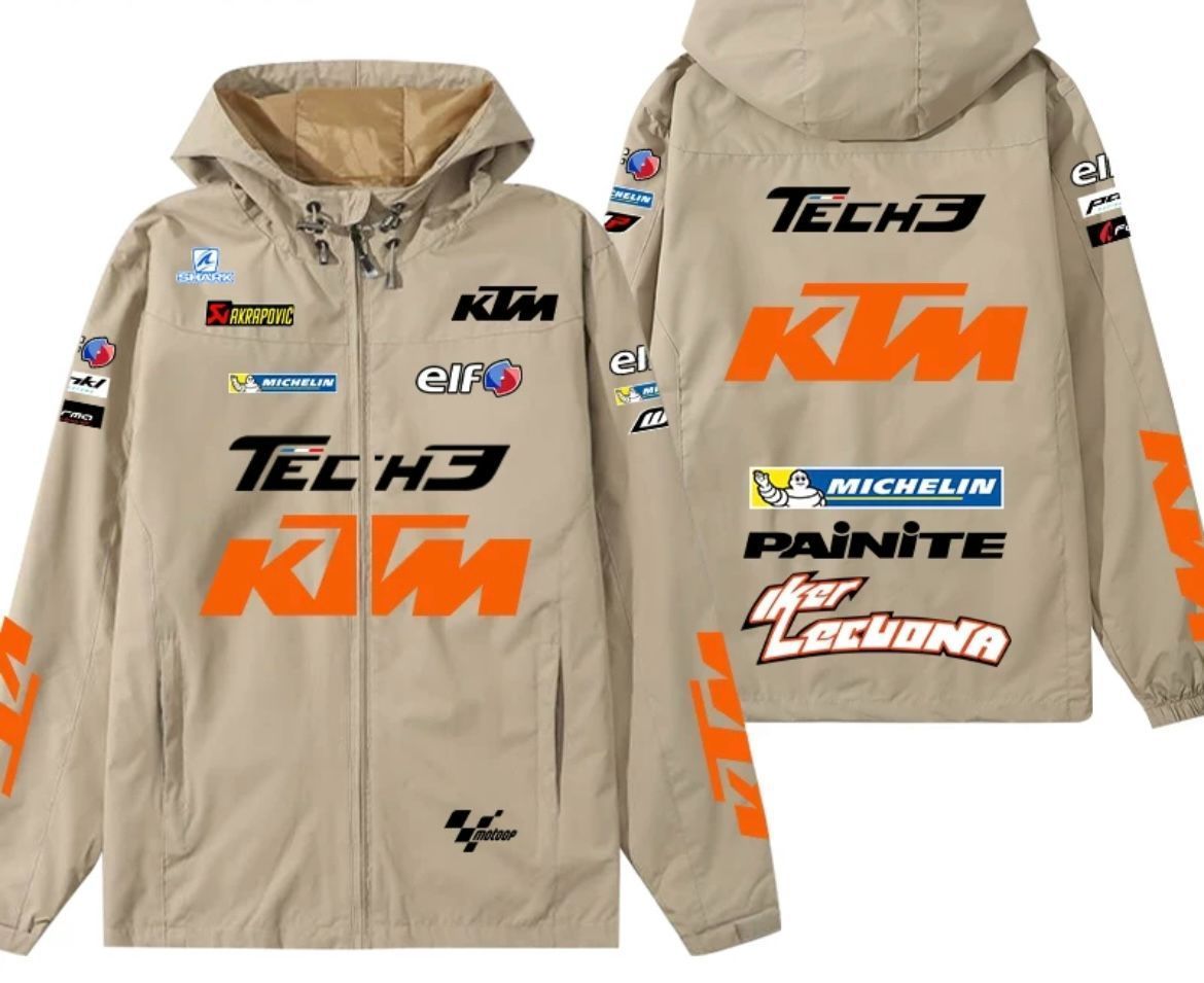 ★アウトレット★新品 L MotoGP KTM TECH3 ジャケット バイクウエア 長袖 オートバイ レーシング アウトドア