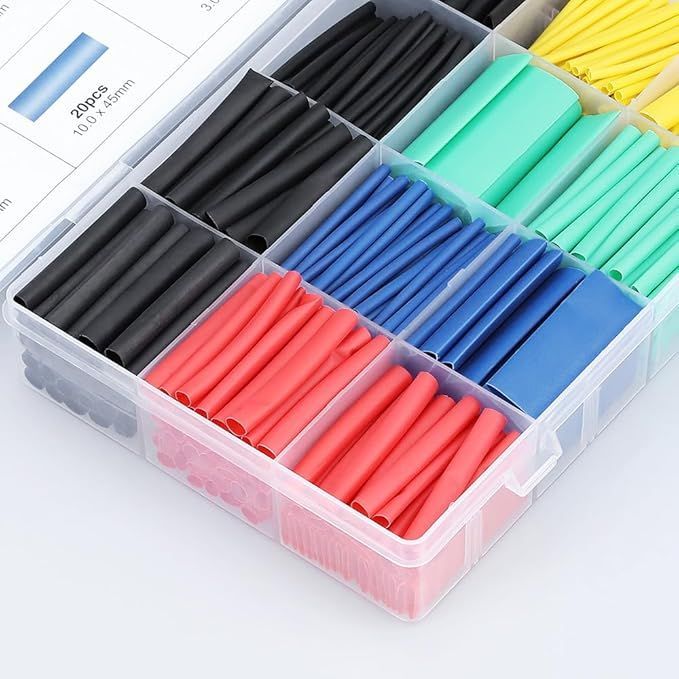 Glvaner 熱収縮チューブ 絶縁チューブ ポリオレフィン製 伸縮チューブ