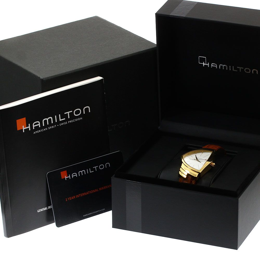 ハミルトン HAMILTON H243010 ベンチュラ クォーツ メンズ箱 保証書付き_909924