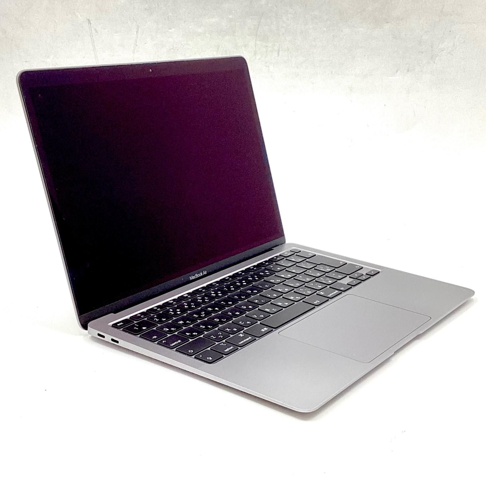 Apple MacBook Air 13.3インチ 2020 1.1GHz クアッドコア i5 8GB SSD 256GB スペースグレイ 82.6% 動作 済 全額返金保証 最速発送