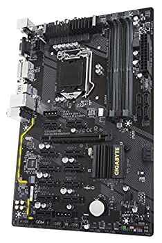 【中古】GIGABYTE GA-B250-FinTech ATX マイニング マザーボード [Intel B250チップセット搭載] MB4214