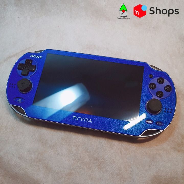 Playstation VITA PCH-1000 メタリックブルー - メルカリ