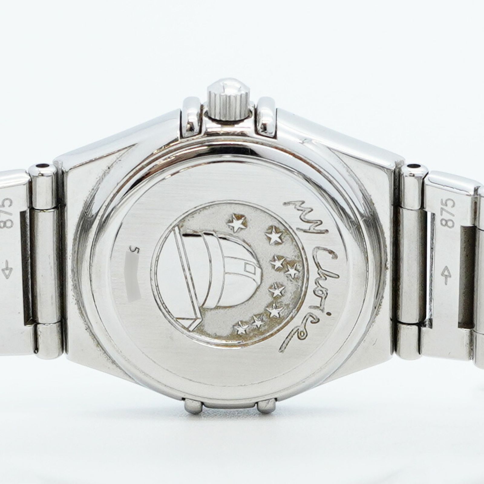 オメガ コンステレーション 1561.51.00 グレー文字盤腕時計 レディース