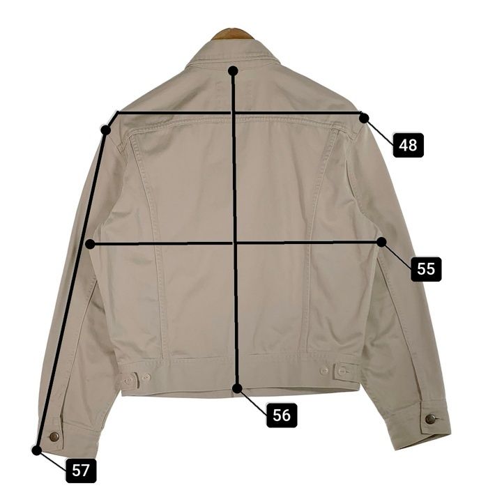 Lee westerner 0424 ウエスターナー　ジャケット　アイボリー Lee WESTERNER 0424 tracker jkt | 古着屋 grin days memory