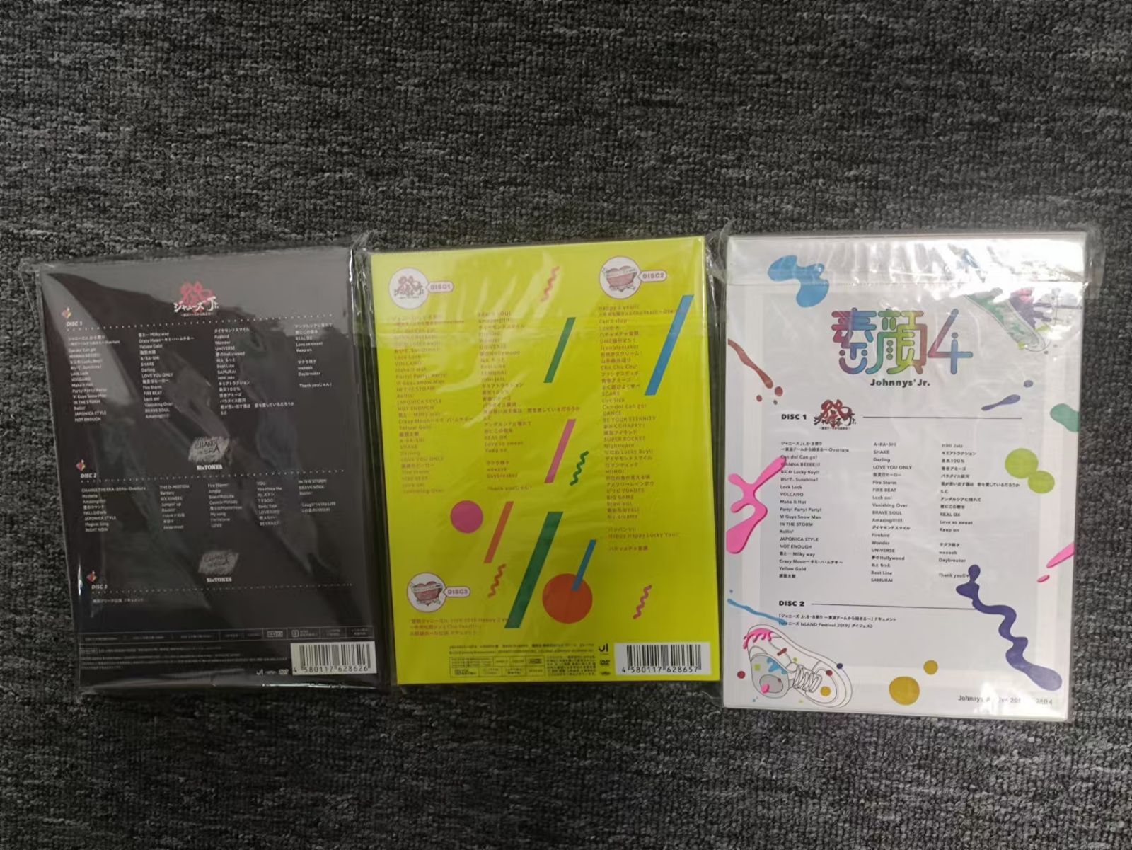 素顔4 SnowMan盤 SixTONES盤 関西ジャニーズJr盤 DVD 3個セット