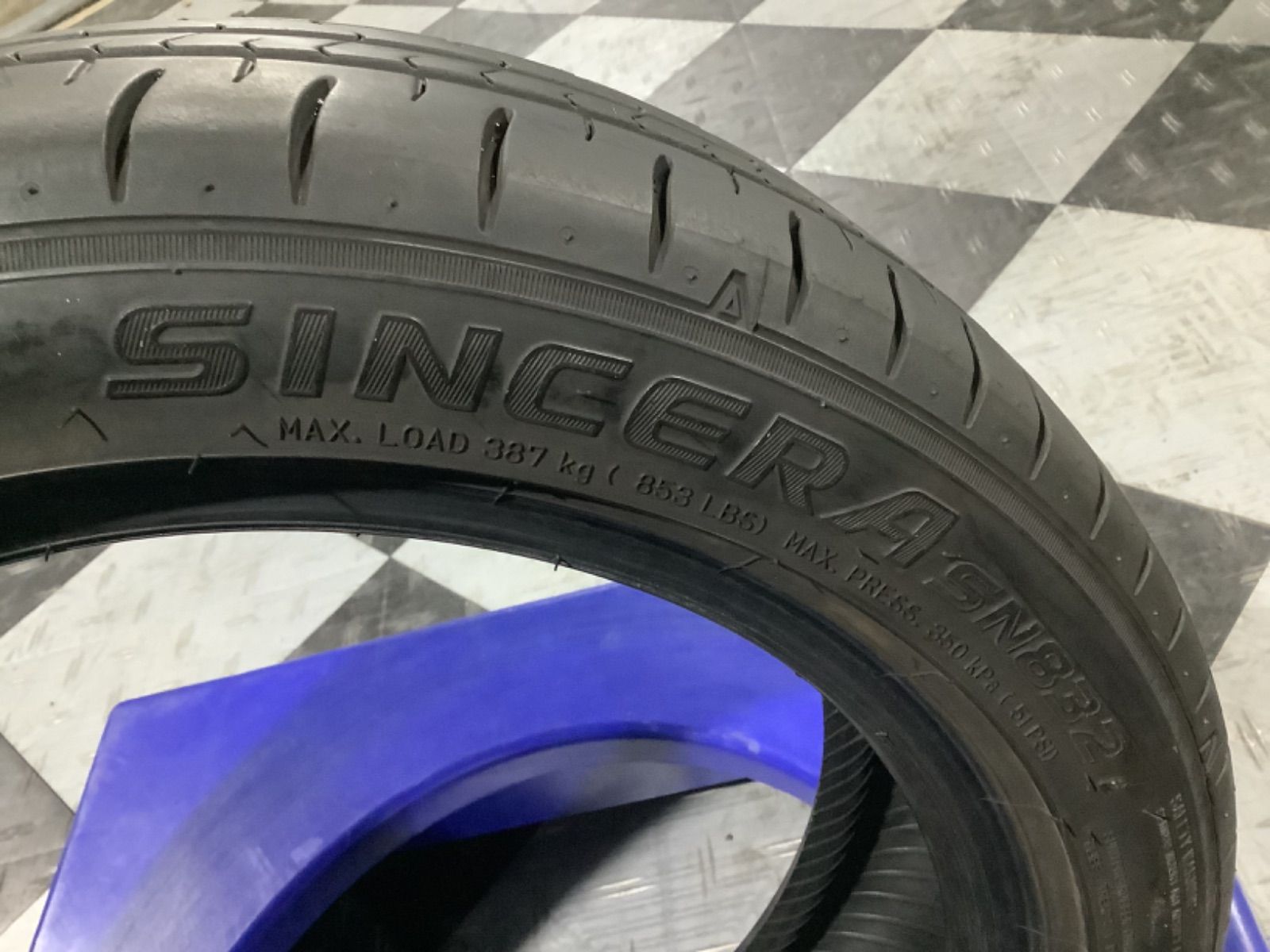 165-55R15☆7分山　ファルケンSN832 中古タイヤ【2本】送料無料(M15-1632） 送料込み］165⁄55R15 FALKEN SINCERA SN832i ファルケン シンセラ