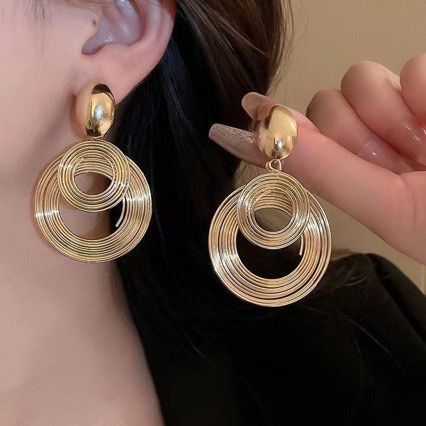 アンティーク ビンテージ 90s ♥︎ ハート ピアス ゴールド シルバー 美品 マットゴールドピアス アンティーク 韓国 アレルギー対応