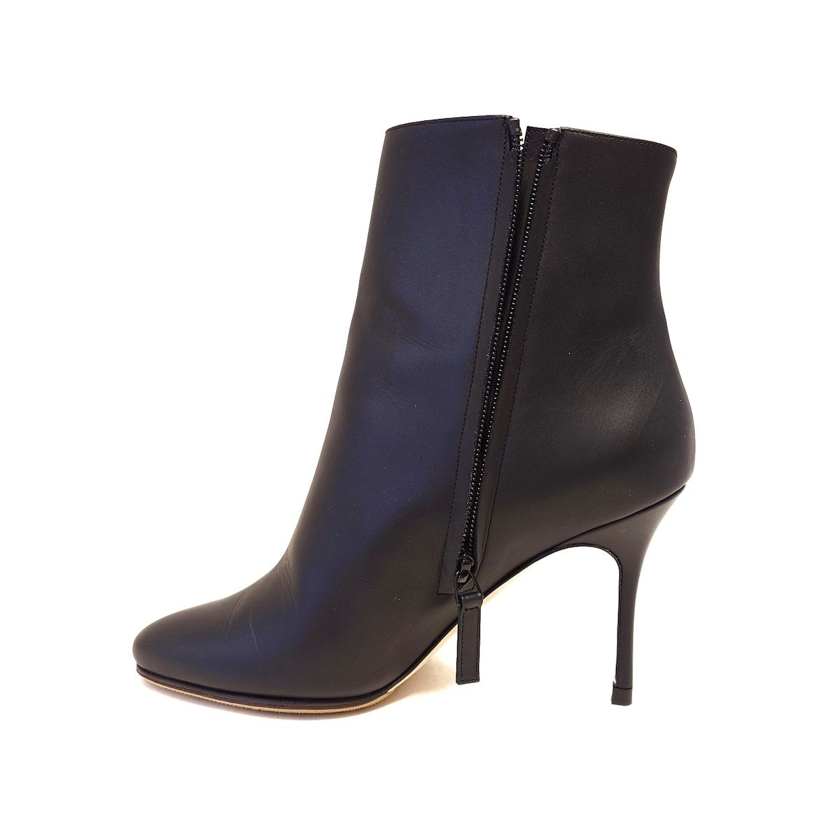 MANOLO BLAHNIK / マノロブラニク | レザー サイドベルト ミディ