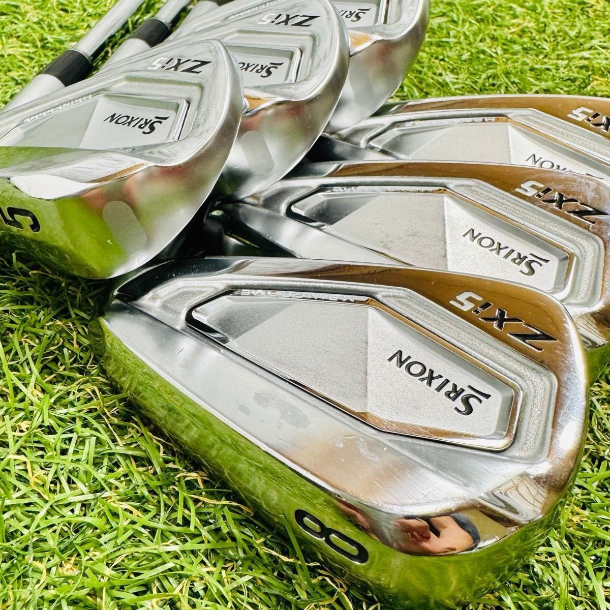 良品】スリクソン ZXi5 メンズアイアンセット 6本 スチール S