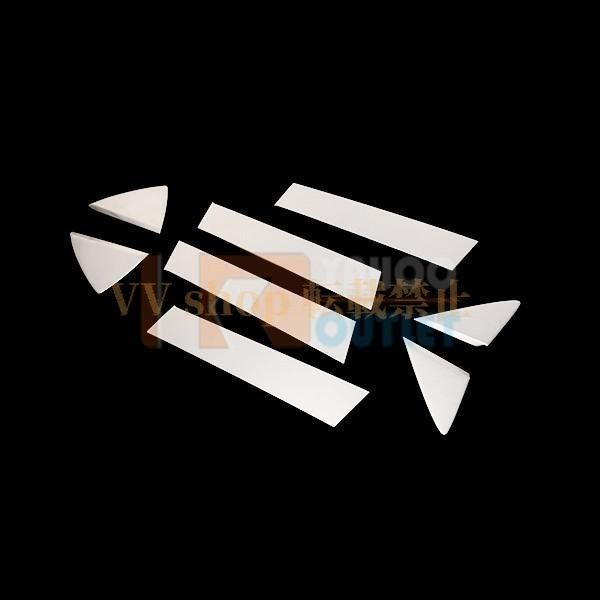 マツダ デミオ 2017年 サイド ピラーカバー パネル ガーニッシュ ステンレス製 鏡面 カスタム パーツ DEMIO 外装 1pcs 2760 BRIGHTFACE_UK