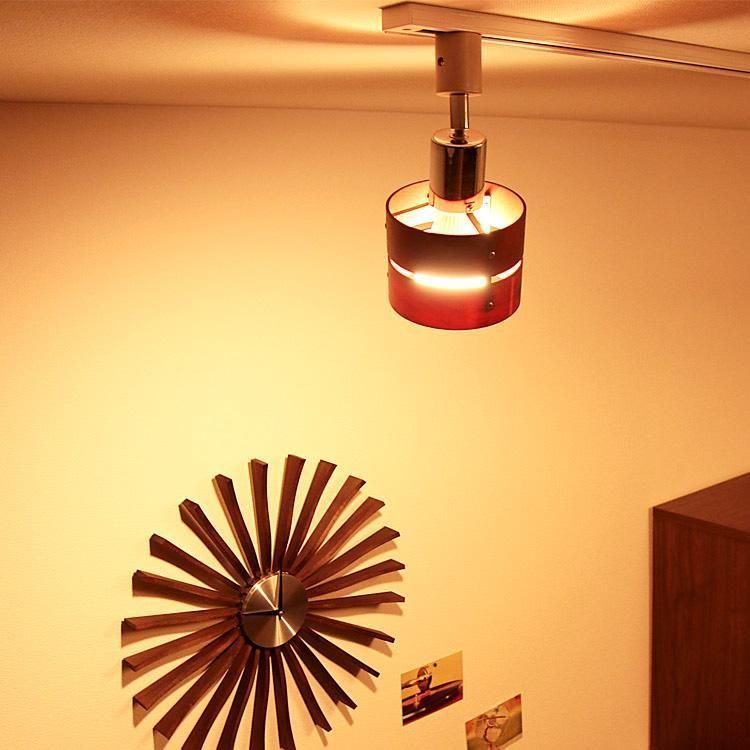 スポットライト 1灯 LED対応 ダクトレール 木製 おしゃれ かわいい 天井照明 照明器具 照明 電気 間接照明 北欧 シンプル モダン カフェ レダダクト