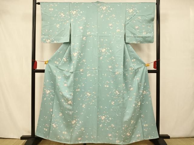 平和屋着物□上質な小紋 舞桜文 正絹 逸品 AAAX9092fw - メルカリ 