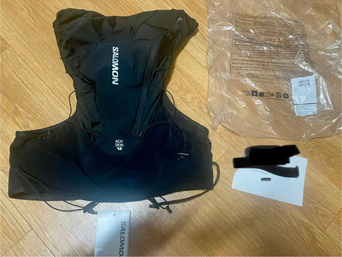 Salomon サロモン ADV スキン 12 ブラック xl