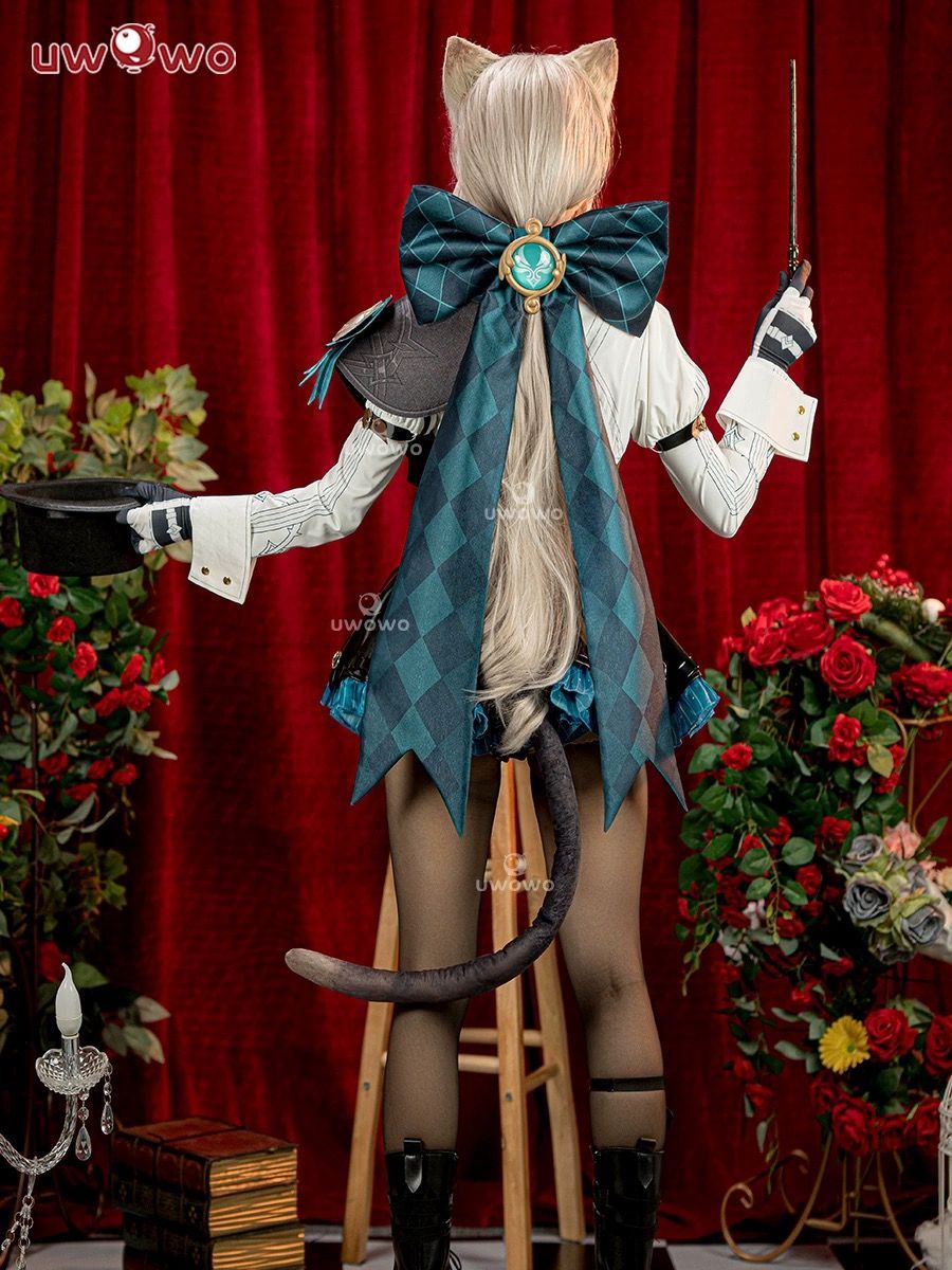 【即納】原神 リネット Mサイズ コスプレ 衣装 UWOWO 最後のバッチ UWOWO リネットコスプレゲーム原神ファンアート