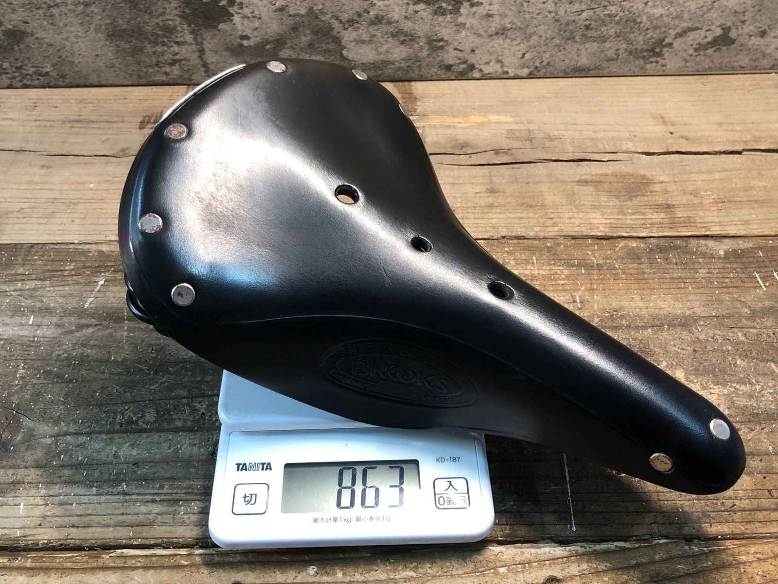 IU848 注文 ブルックス BROOKS フライヤー FLYER レザー サドル 黒